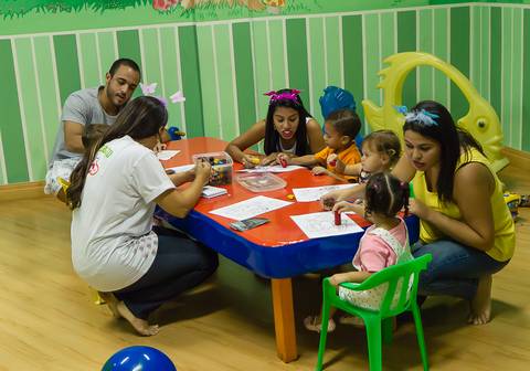 Salinha das crianças Igreja Missão Praia da Costa pelo fotógrafo Douglas Maia'