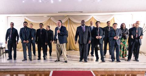 Pastores e obreiros Igreja Batista da Floresta pelo fotógrafo Douglas Maia'