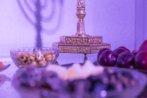 Detalhe Menorah Igreja Batista da Floresta pelo fotógrafo Douglas Maia'