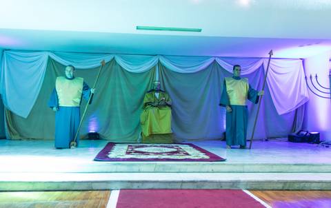 Primeira cena Musical de Natal Igreja Batista da Floresta pelo fotógrafo Douglas Maia'