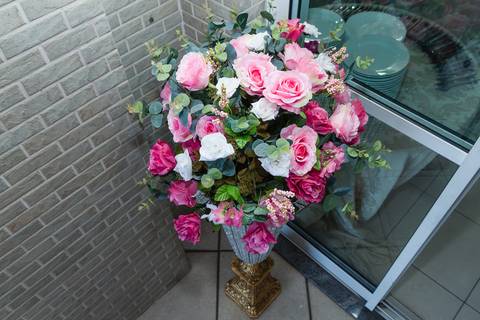 Decoração pelo fotógrafo Douglas Maia'