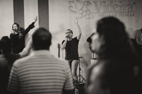 Louvor Culto Igreja Videira Vila Velha-ES pelo fotógrafo Douglas Maia'
