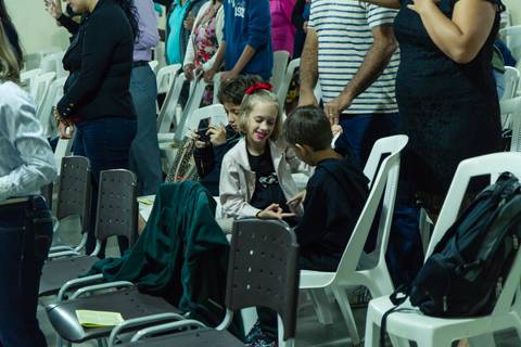 Crianças Culto Igreja Videira Vila Velha-ES pelo fotógrafo Douglas Maia'