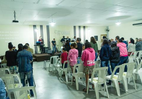 Culto Igreja Videira Vila Velha-ES pelo fotógrafo Douglas Maia'