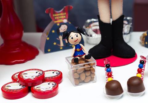 Caixa acrílico personagem Luna Tema Show da Luna pelo fotógrafo Douglas Maia'