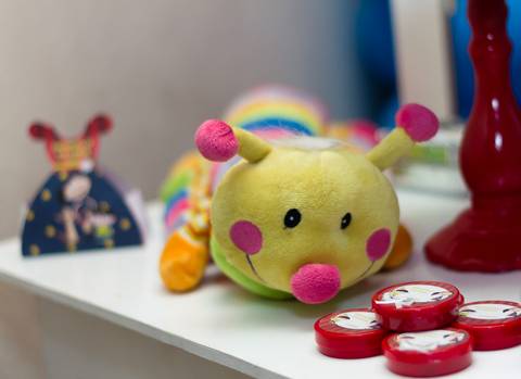 Centopeia na decoração Tema Show da Luna pelo fotógrafo Douglas Maia'