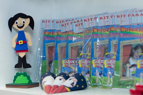 Lembrancinha personalizada pelo fotógrafo Douglas Maia'