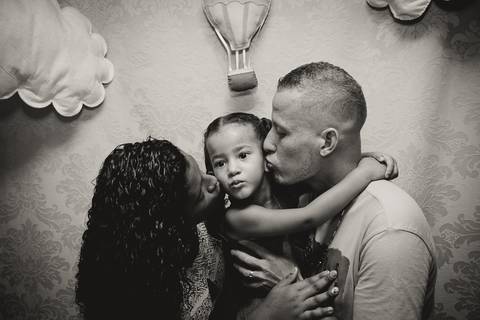 Carinho da família pelo fotógrafo Douglas Maia'
