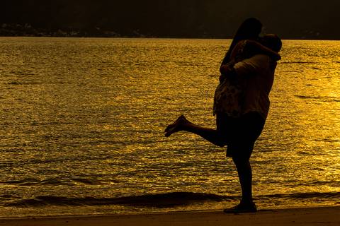 Prewedding em ilha bela'