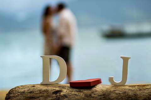 Prewedding em ilha bela'