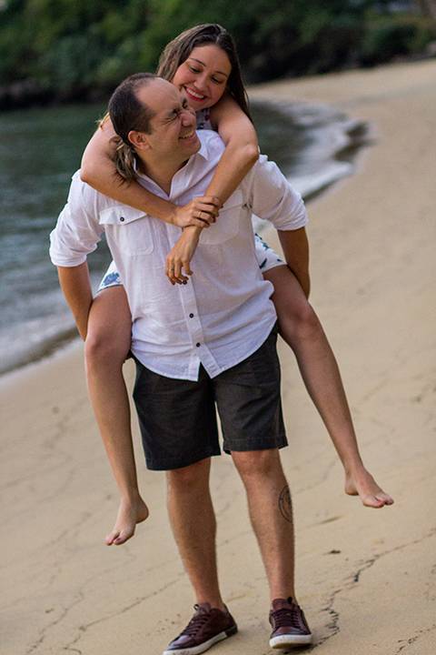 Prewedding em ilha bela'