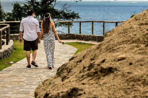 Prewedding em ilha bela'