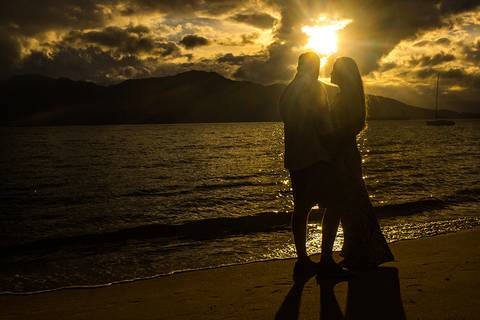 Prewedding em ilha bela'