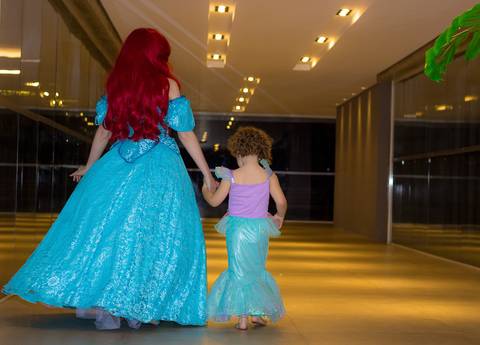 Festa infantil fotografia de família'