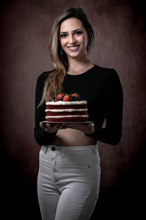 Retrato corporativos confeiteira'