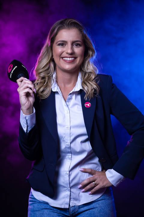 Retrato corporativos apresentadora'