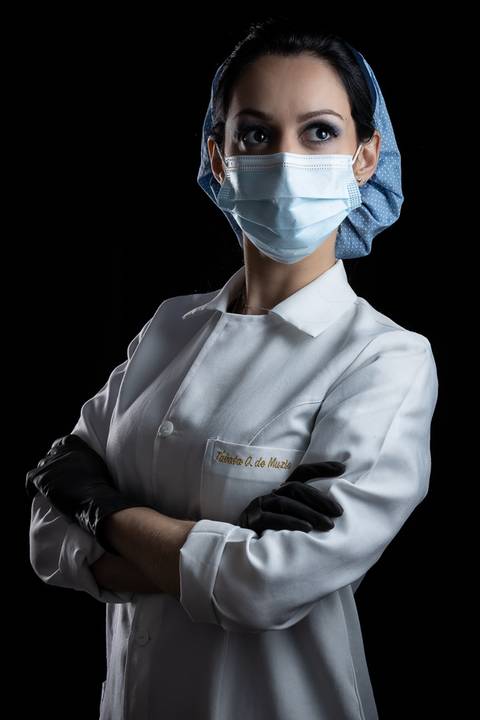 Retrato corporativos enfermeira'