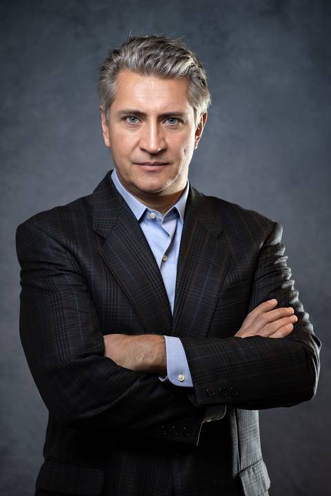 Retrato corporativos empresário'