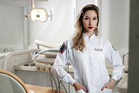 Retrato corporativos dentista'