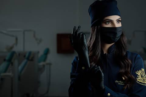 Retrato corporativos dentista'