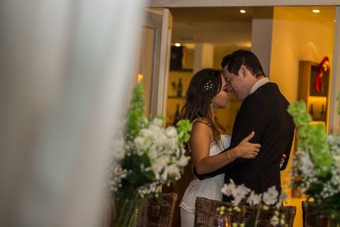 Fotografia de festa de casamento em alphaville'