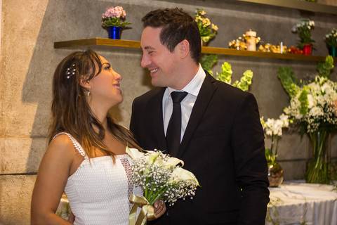 Fotografia de festa de casamento em alphaville'