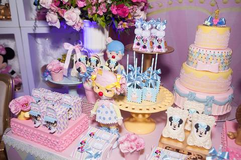 Decoração Aniversário - Sara Weiss Locks - Aniversário Infantil - Fotografia 1 Ano'