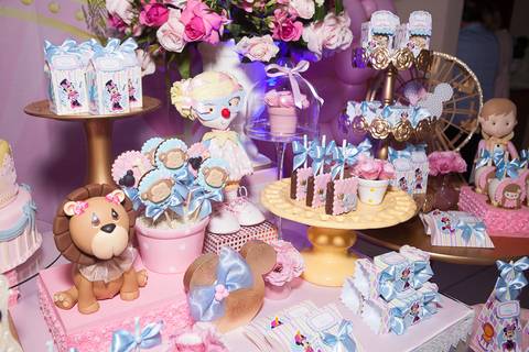 Decoração Aniversário - Sara Weiss Locks - Aniversário Infantil - Fotografia 1 Ano'