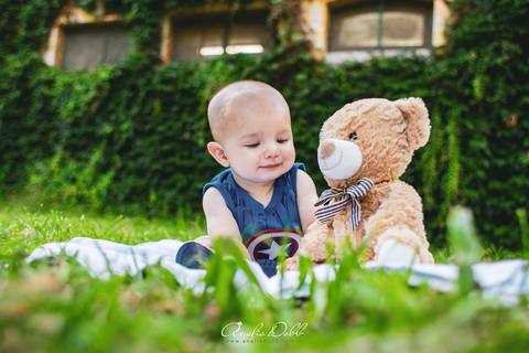 Una charla con su amigo'