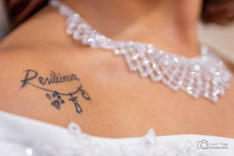 tatuagem preferida da noiva'