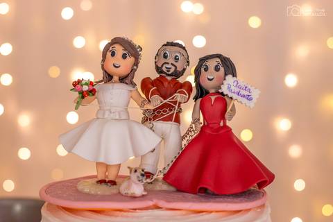 decoração do bolo '