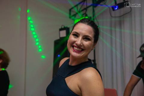 mãe da aniversariante'