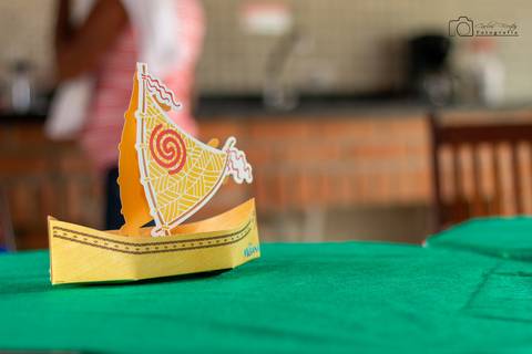 decoração na mesa'