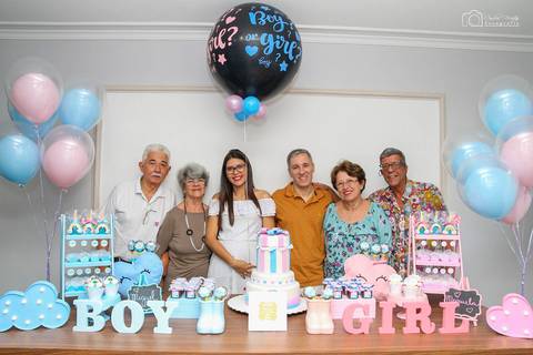 fotos da mesa com os convidados'