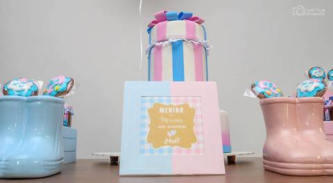 decoração da mesa'