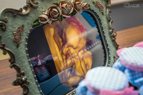 quadro com ultrassom 3d '