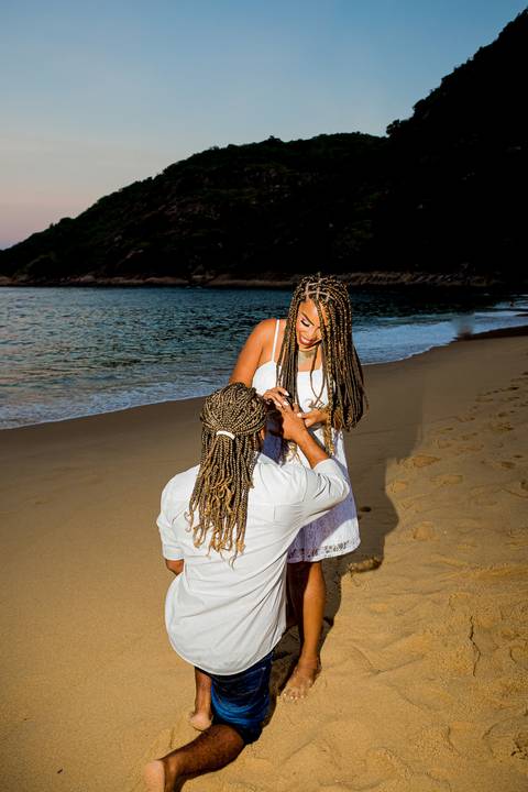pre wedding praia vermelha - larissa e almir'