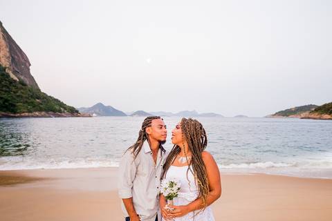 pre wedding praia vermelha - larissa e almir'