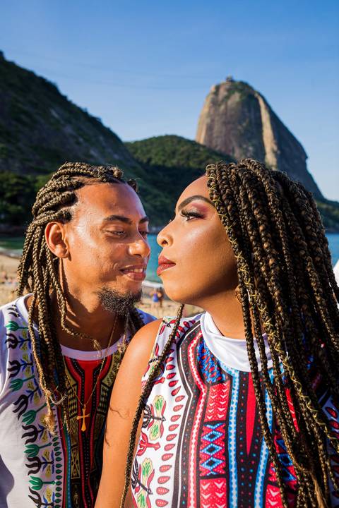 pre wedding praia vermelha - larissa e almir'
