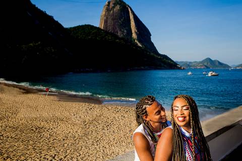 pre wedding praia vermelha - larissa e almir'