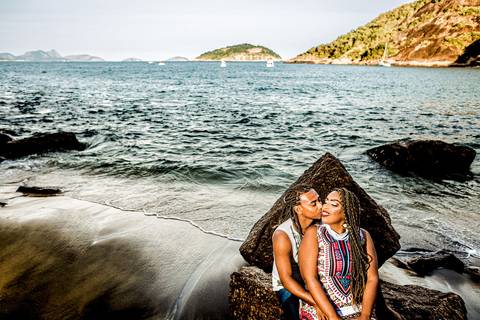 pre wedding praia vermelha - larissa e almir'
