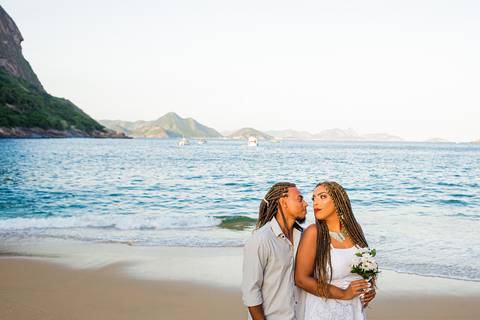 pre wedding praia vermelha - larissa e almir'