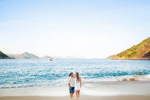 pre wedding praia vermelha - larissa e almir'