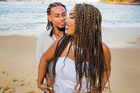 pre wedding praia vermelha - larissa e almir'