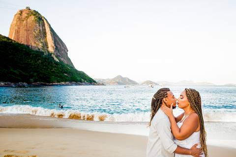 pre wedding praia vermelha - larissa e almir'