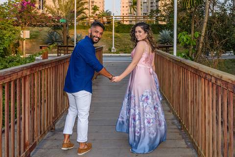 Ensaio Pre-Wedding Lucas e Micheli Parque da Cidade de Serra - ES'
