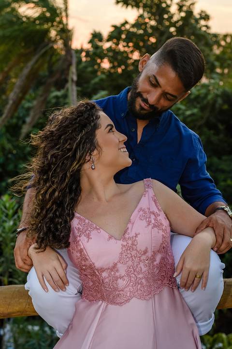 Ensaio Pre-Wedding Lucas e Micheli Parque da Cidade de Serra - ES'