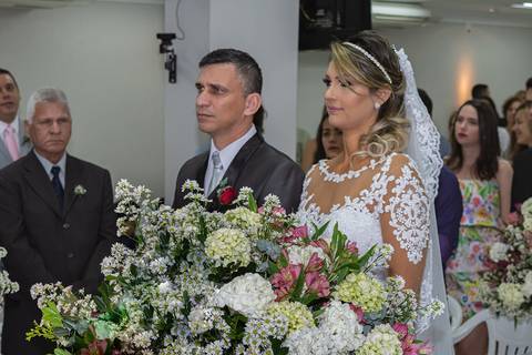 Casamento de Gustavo e Rita na Igreja Evangélica Vida - Serra - ES'