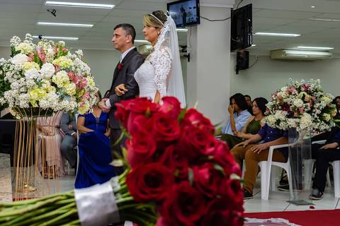 Casamento de Gustavo e Rita na Igreja Evangélica Vida - Serra - ES'