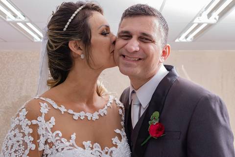 Casamento de Gustavo e Rita na Igreja Evangélica Vida - Serra - ES'